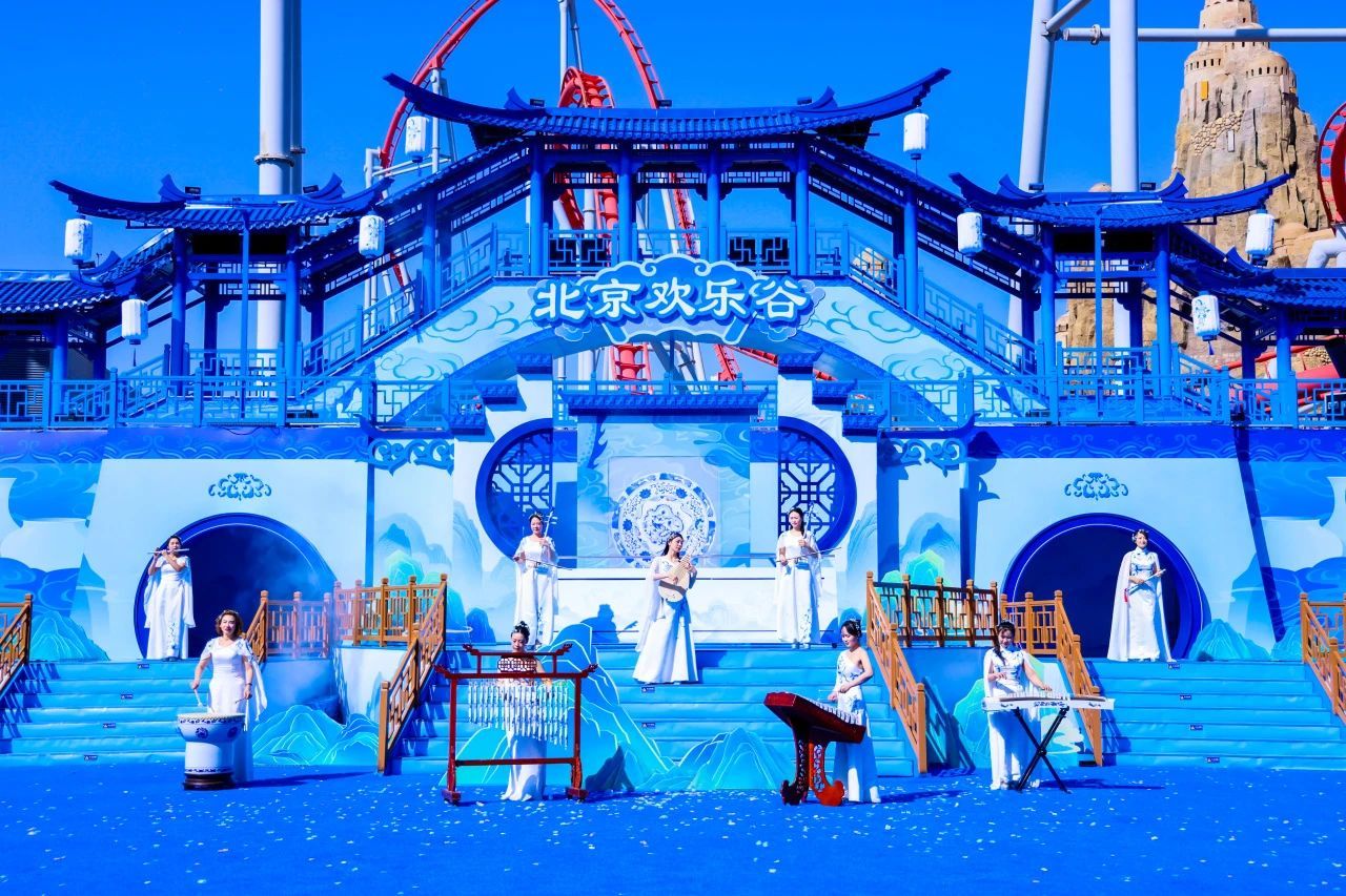 ▲ 国潮文化节景德镇瓷乐队演出现场