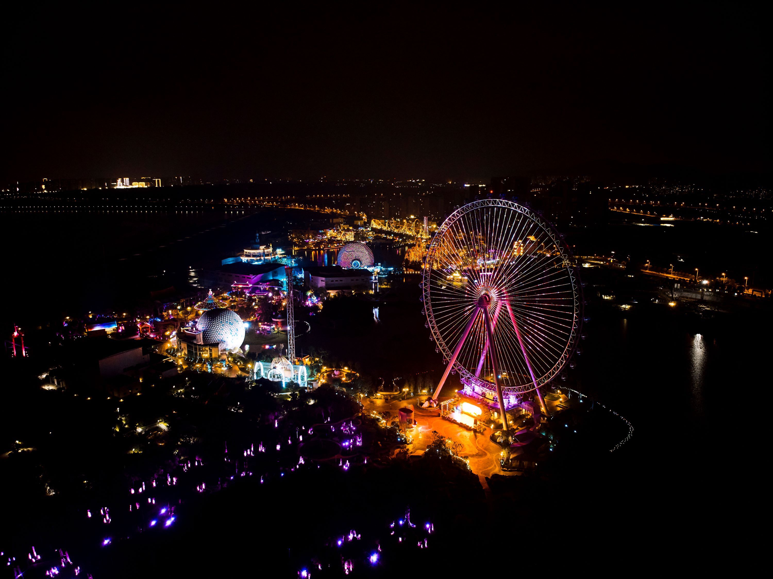 黄石夜景